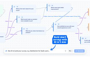 Build surveys with AI