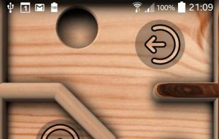 Marble Maze Wallpaper Game screenshot 1