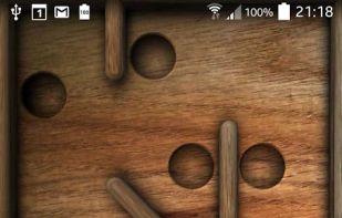 Marble Maze Wallpaper Game screenshot 1