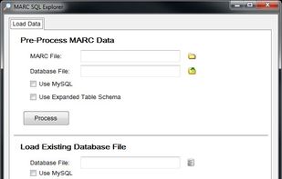 MarcEdit SQL explorer