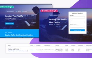 Marcom Robot Landing Page Builder screenshot 1