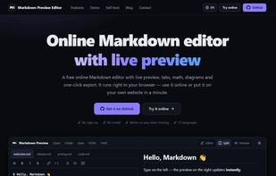 Home page