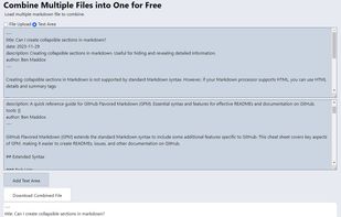 Markdown Toolbox screenshot 1