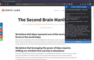 MarkDownload screenshot 1