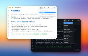 MarkEdit screenshot 1