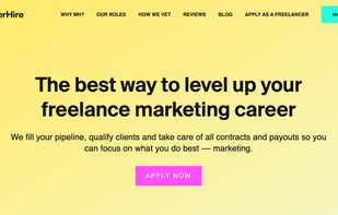 MarketerHire screenshot 1