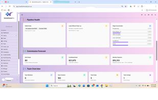 The MarketMosaicPro Dashboard provides a real-time view of pipeline health, stalled deals, and leads needing follow-up. Built-in commission forecasting shows conditional and projected revenue, while team metrics track contacts, deals, and listings. It centralizes sales activity, performance insights, and workflow management in one streamlined workspace.