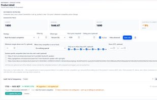 Automated Repricing