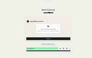 Markitdown Online screenshot 1