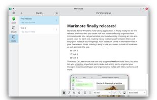Marknote screenshot 1