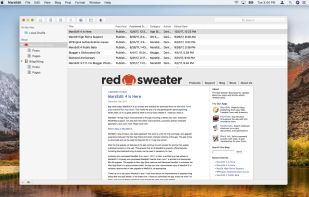 MarsEdit screenshot 1