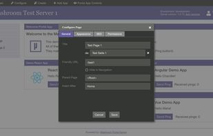 Mashroom Server screenshot 1