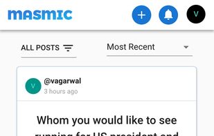 Homepage Mobile View