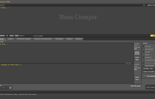 Mass Changer main window after launch