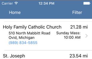 Mass Times for Travel screenshot 1