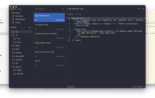 massCode screenshot 1