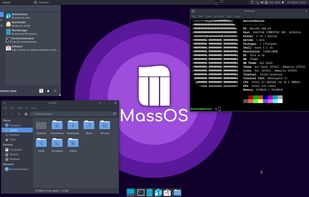 MassOS screenshot 1