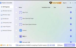 Master Uninstaller screenshot 2