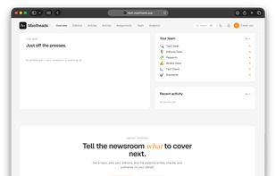 The live article flow: watch every story move from first idea to published, desk by desk.