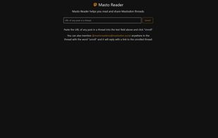 Masto Reader screenshot 1