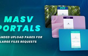 Request files with a MASV portal