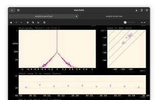 MasVisGtk screenshot 2