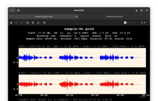 MasVisGtk screenshot 1