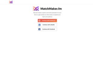 MatchMaker.fm screenshot 1