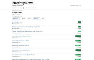 Deals by store