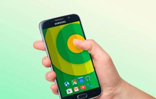 Material Circle Free Live Wallpaper screenshot 1