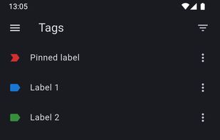 Material Notes screenshot 2