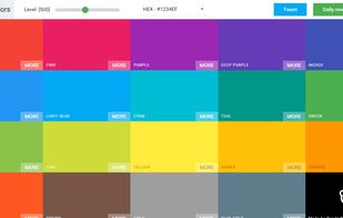 Material UI Colors screenshot 1