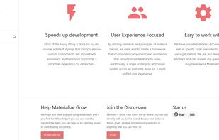 Materialize screenshot 1