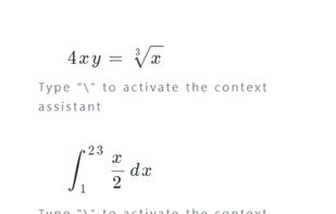 MathEditor screenshot 1