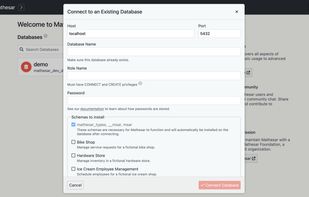 Mathesar screenshot 1