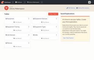 Mathesar screenshot 2