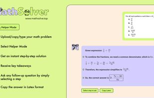 MathSolver.top screenshot 1
