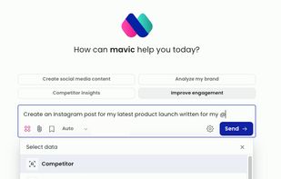 Select from saved brand data to enrich your prompts.