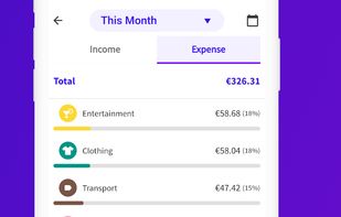 Mavio: Expense Manager screenshot 1