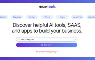 MavTools homepage