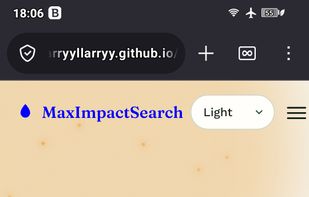 Max Impact Search screenshot 1