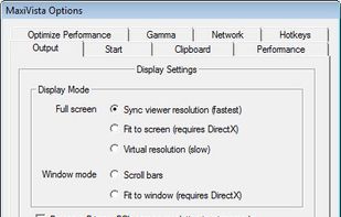 MaxiVista screenshot 2