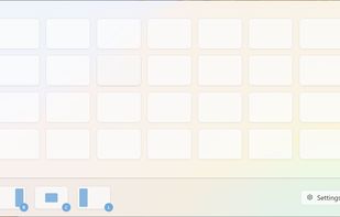 The resize window