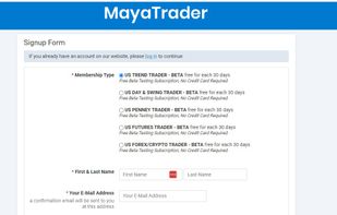 MayaTrader screenshot 1