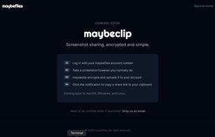Screenshot Utility Coming Soon