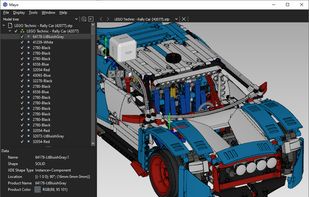 Viewing complex STEP file