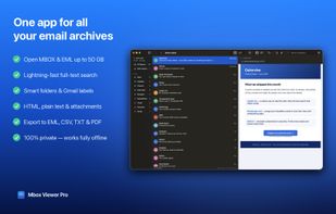 Mbox Viewer Pro screenshot 1