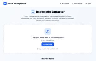 Image Info Extractor