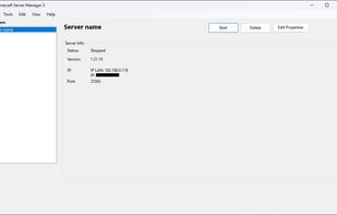 MC Server Manager screenshot 1