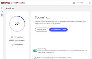 McAfee Total Protection screenshot 1